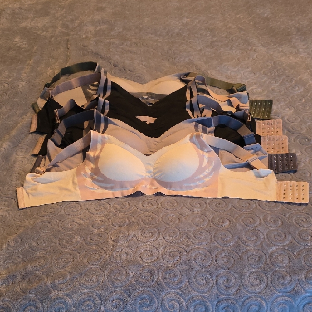 Seamless Everyday T-Shirt Bra - Multi-Color Pack